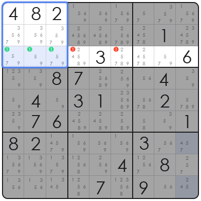 sudoku with auto candidate